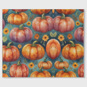 Pumpkin Lovers Geschenkpapier (Flach)