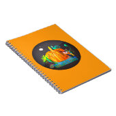 Pumpkin Magic & Halloween - Fun Cartoon Notizblock (Rechte Seite)