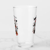 Pumpkin Magic und Knochen Spaß. Glas (Links)