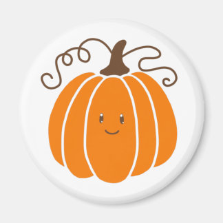 Pumpkin Magnet mit Gesicht