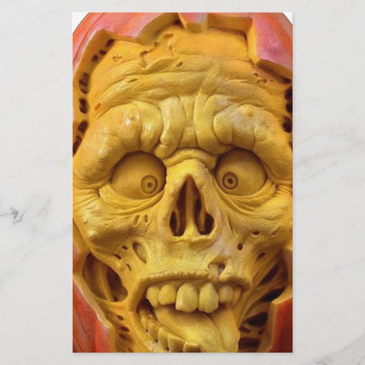 Pumpkin Man Briefpapier (Vorderseite)