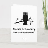 Pumpkin Man Driving a Car - Halloween Card Karte (Rückseite)