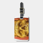 Pumpkin Man Gepäckanhänger (Vorderseite vertikal)