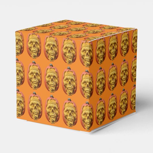 Pumpkin Man Geschenkschachtel (Rückseite)