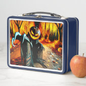 Pumpkin Man Metall Brotdose (Beispiel)