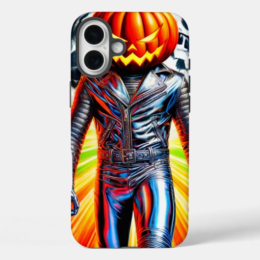 Pumpkin Man Phone Case (Rückseite)