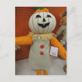 Pumpkin Man Postkarte (Vorderseite)