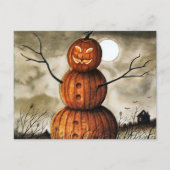 Pumpkin Man Postkarte (Vorderseite)