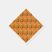 Pumpkin Man Serviette (Ecke)