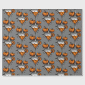 Pumpkin Martini Geschenkpapier (Flach)