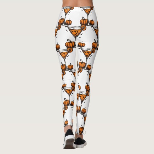 Pumpkin Martini Leggings (Rückseite)