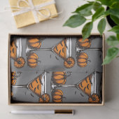 Pumpkin Martini Seidenpapier (Geschenk)