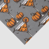 Pumpkin Martini Seidenpapier (Detail)