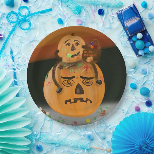 Pumpkin Mess Halloween Teller (Party)