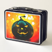Pumpkin Metall Brotdose (Rückseite)
