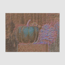 Pumpkin Metallic Aquamarin Gold Lila Fall Seidenpapier