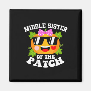 Pumpkin Middle Schwester des Patch Fun Halloween Magnet