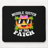 Pumpkin Middle Schwester des Patch Fun Halloween Mousepad (Vorne)