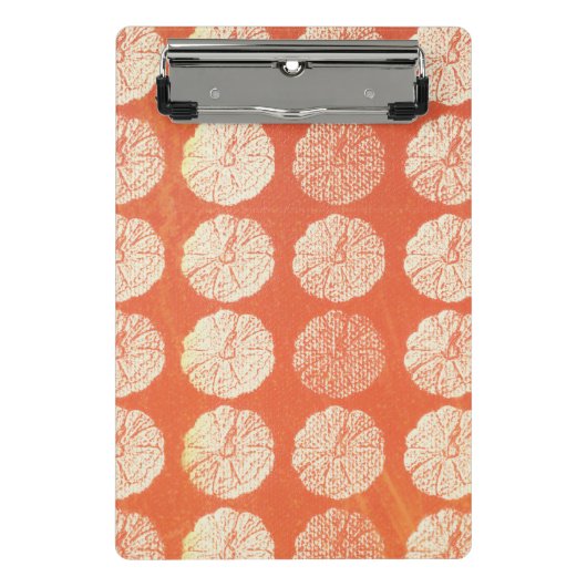 Pumpkin Mini Klemmbrett (Vorderseite)