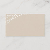 Pumpkin Minimalistisch Modern Fall Babydusche Buch Begleitkarte (Rückseite)