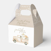 Pumpkin Minimalistisch Modern Fall Babydusche