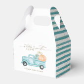 Pumpkin Minimalistisch Modern Fall Babydusche Geschenkschachtel (Vorderseite)