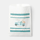 Pumpkin Minimalistisch Modern Fall Babydusche Geschenktütchen (Vorderseite)