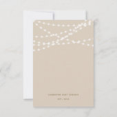 Pumpkin Minimalistisch Simple Modern Fall Baby Dus Dankeskarte (Rückseite)