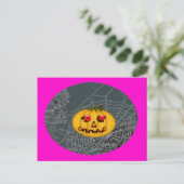Pumpkin mit Augen Gibney Das Museum Zazzle Postkarte (Stehend Vorderseite)