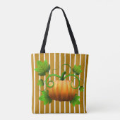 Pumpkin mit Gold Streifen Tasche (Rückseite)