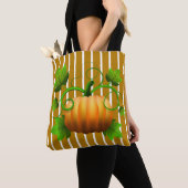 Pumpkin mit Gold Streifen Tasche (Von Nahem)