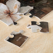 Pumpkin mit Magnolienblüten Puzzle (Seite)