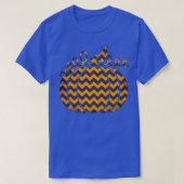 PUMPKIN MIT ZIG ZAG PATTER T-Shirt (Design vorne)