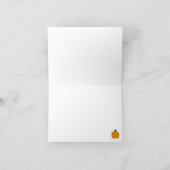 Pumpkin-Mitteilungskarten Karte (Innenseite)