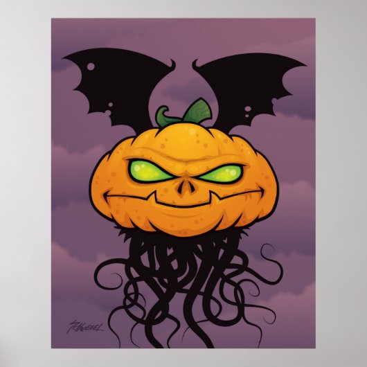 Pumpkin Monster Poster (Vorne)