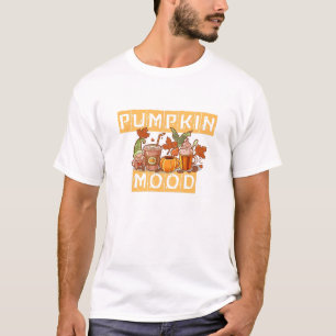 Pumpkin Mood Fall Kaffee T-Shirt