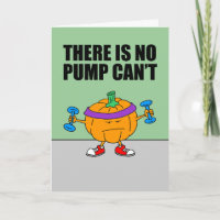 Pumpkin Motivation Niedliche Workout-Fitness