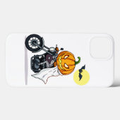 Pumpkin-Motorrad Case-Mate iPhone Hülle (Rückseite (Horizontal))