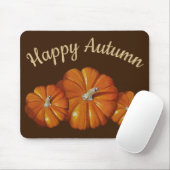 Pumpkin Mouse Pad Mousepad (Mit Mouse)