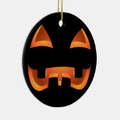 Pumpkin Napkins Personalisiertes Halloween Napkins Keramik Ornament (Rechts)