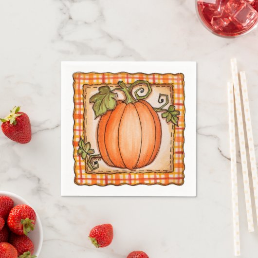 Pumpkin - Napkins Serviette (Beispiel)