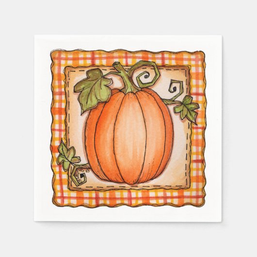 Pumpkin - Napkins Serviette (Vorderseite)