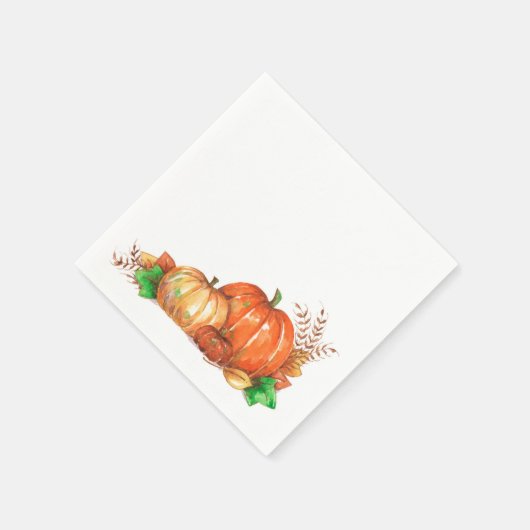 Pumpkin - Napkins Serviette (Ecke)