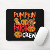 Pumpkin Niedlich Patch Crew Erntedank Fall Türkei Mousepad (Mit Mouse)