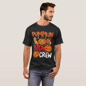 Pumpkin Niedlich Patch Crew Erntedank Fall Türkei T-Shirt (Vorne ganz)