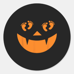 Pumpkin Ob Nurse Delivery Labor Halloween Obstetri Runder Aufkleber
