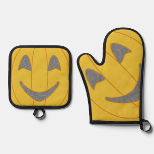 Pumpkin Ofenhandschuh & Topflappen-Set