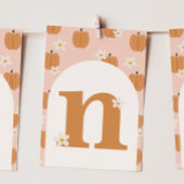 Pumpkin ONE "N" Bannerkarte mit hohem Stuhl Einladung
