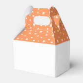 Pumpkin Orange Halloween Kinderdusche Danke Geschenkschachtel (Rückseite)