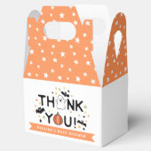 Pumpkin Orange Halloween Kinderdusche Danke Geschenkschachtel (Geöffnet)